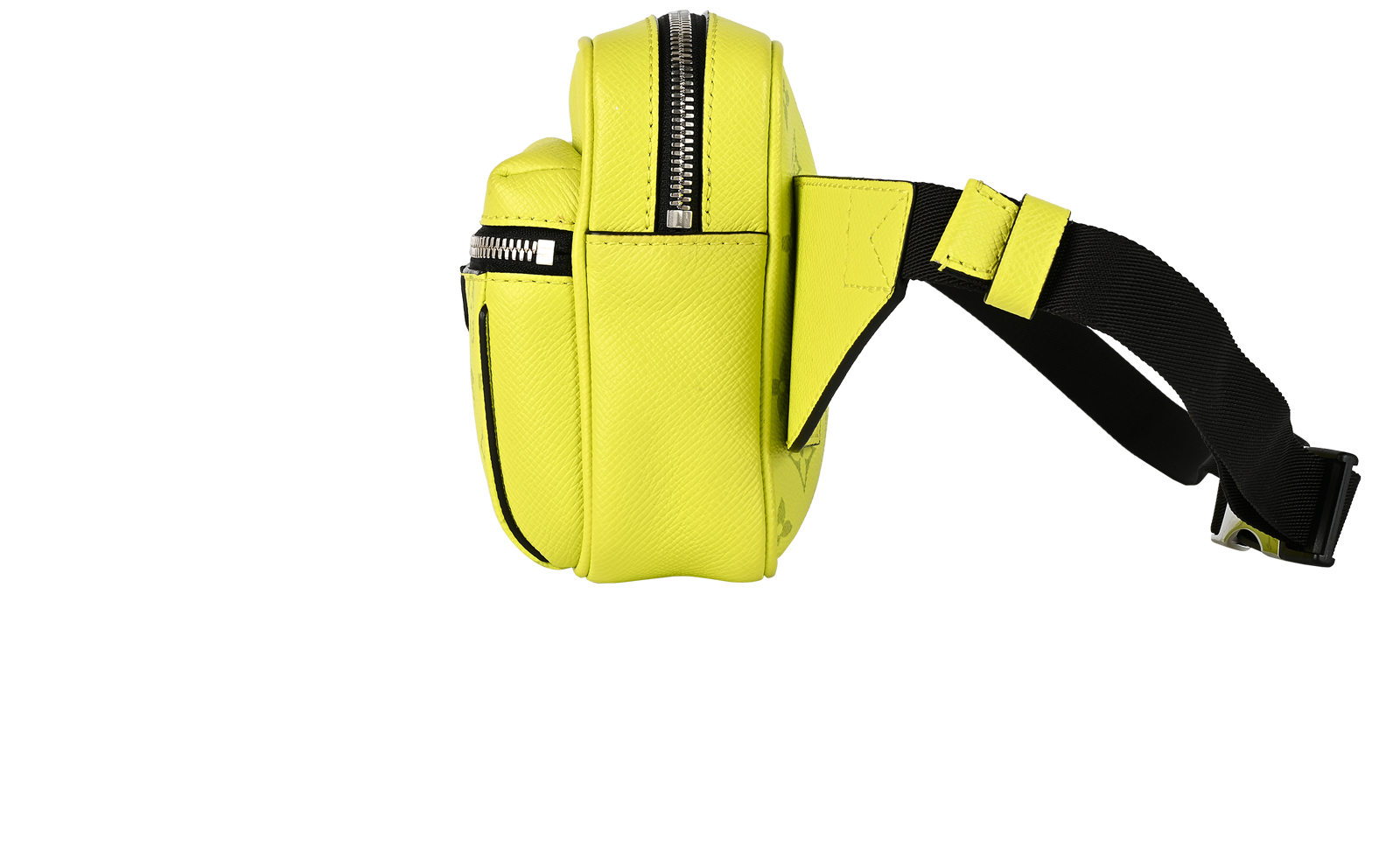 Outdoor Messenger PM, &pound;950, Handbags, Yellow, Canvas, Bottom view